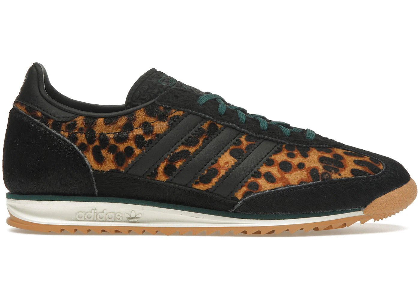 adidas SL 72 OG-Leopard Print Collegiate Green (Women's)