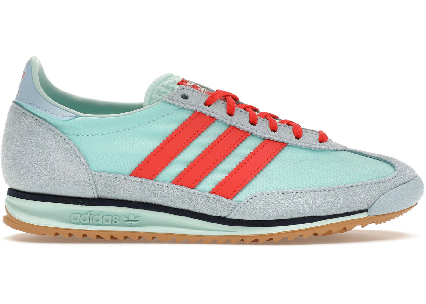 adidas SL 72 OG-Semi Flash Aqua Bright Red Clear Sky (Women's)