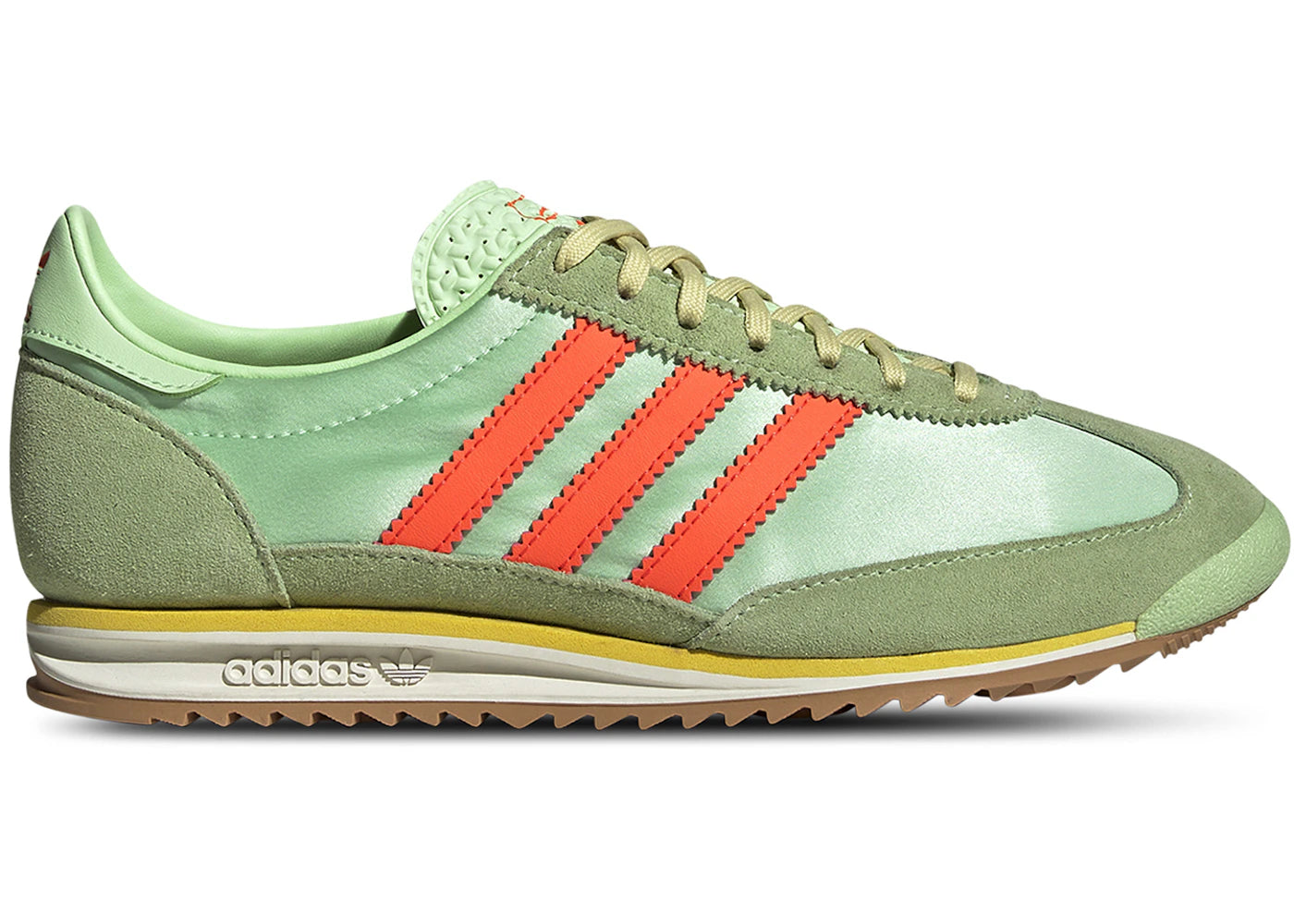 adidas SL 72 OG-Semi Green Spark Solar Orange (Women's)