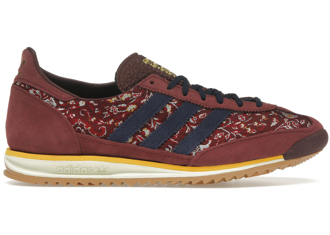 adidas SL 72 OG-Shadow Red Maroon Bright Gold (Women's)