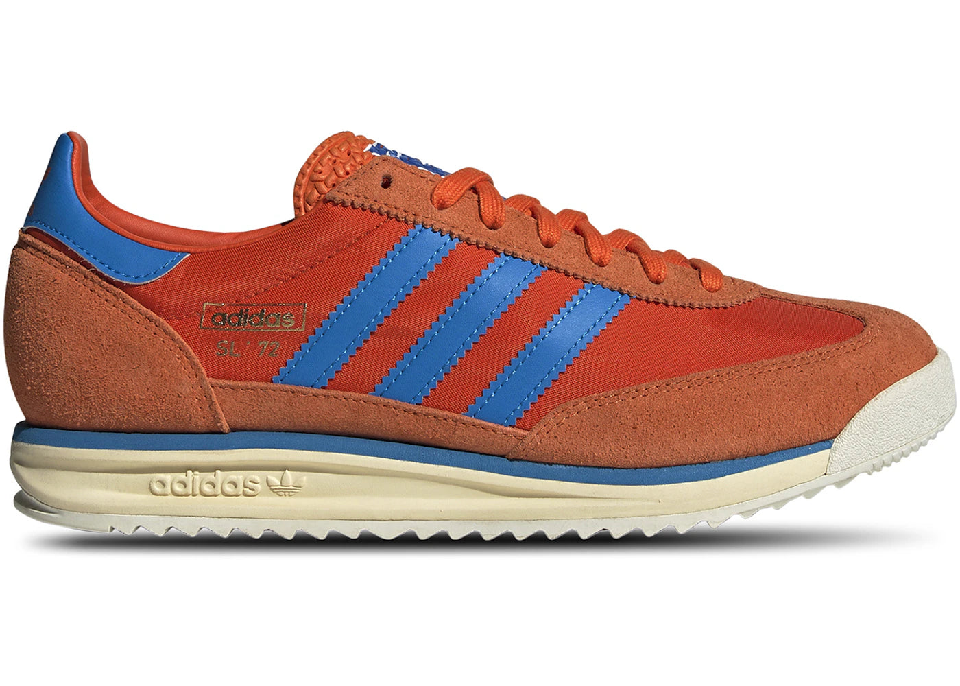 adidas SL 72 RS-Collegiate Orange Bright Blue