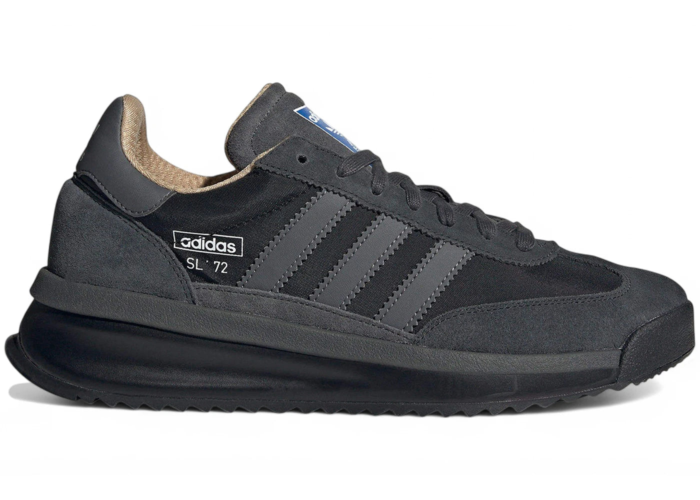adidas SL 72 RTN-Black Dark Grey