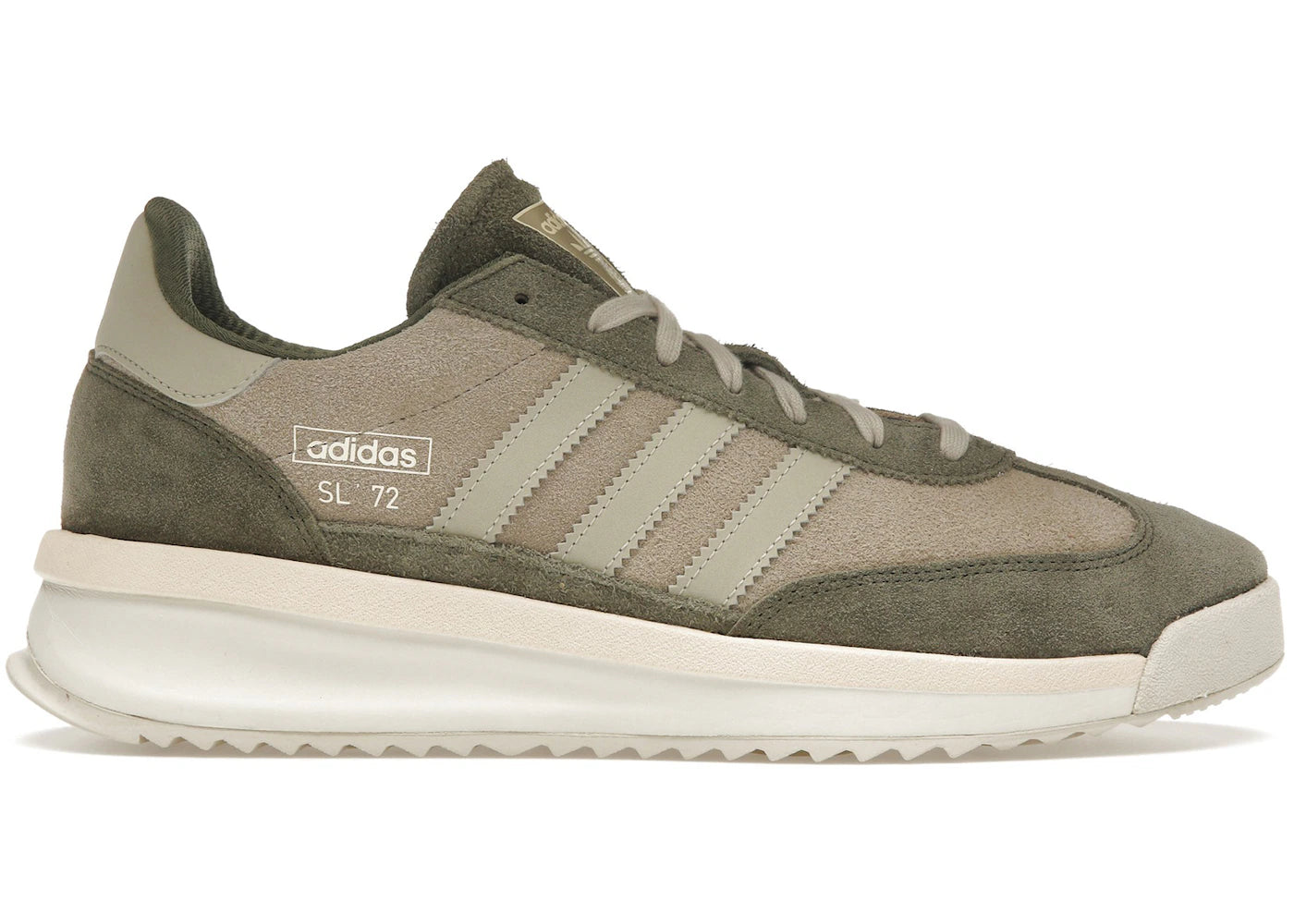 adidas SL 72 RTN-Blanch Cargo Putty Mauve Olive Strata