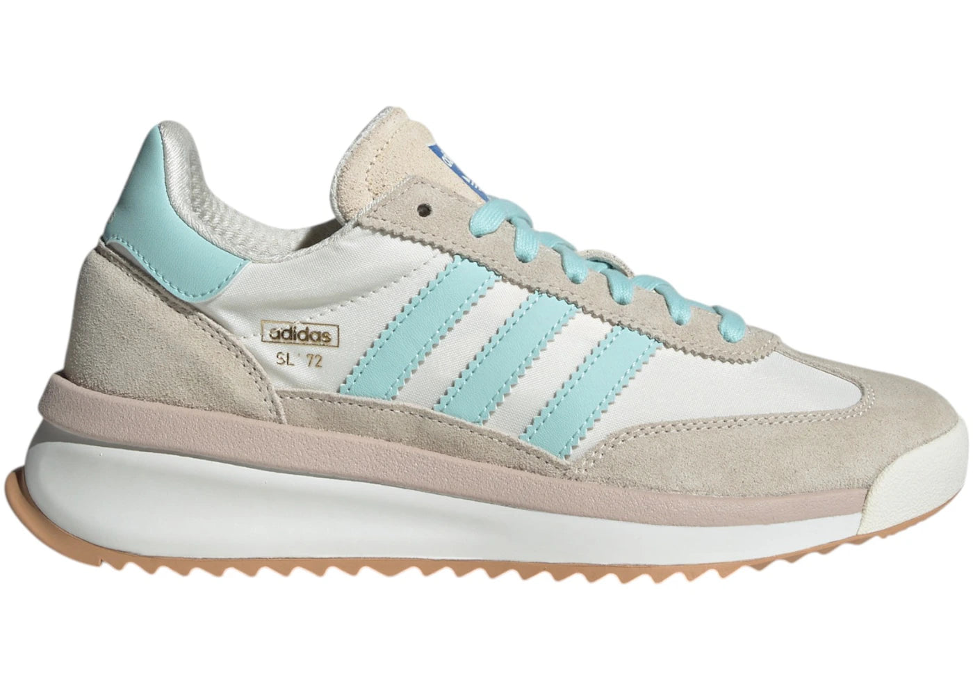 adidas SL 72 RTN-Off White Semi Flash Aqua Wonder White