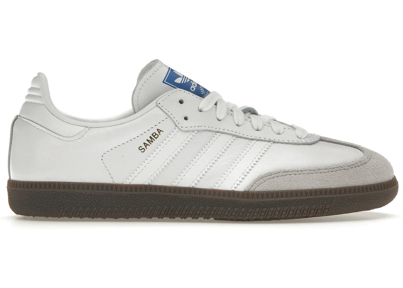 adidas Samba-Cloud White Blue Gum