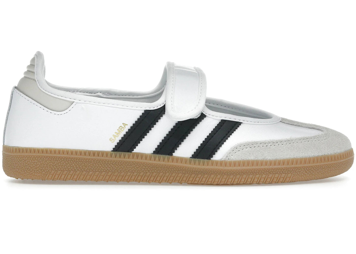 adidas Samba Jane-White Black Gum (Women's)