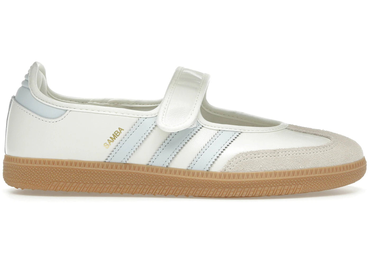 adidas Samba Jane-White Blue Gum (Women's)