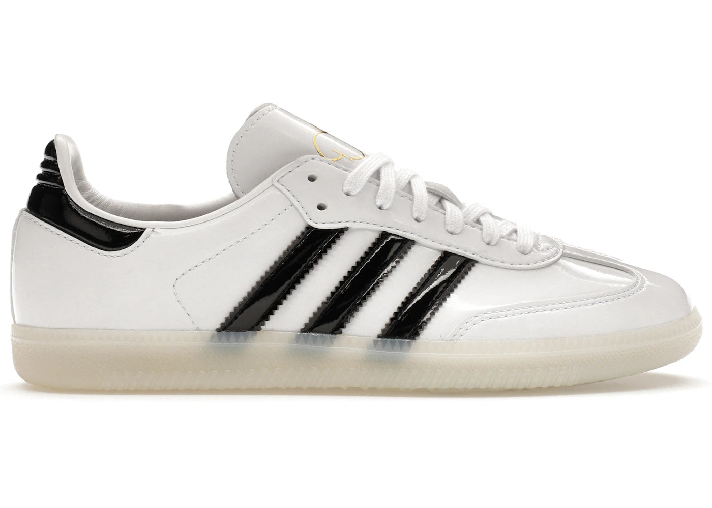 adidas Samba-Jason Dill White Black Patent