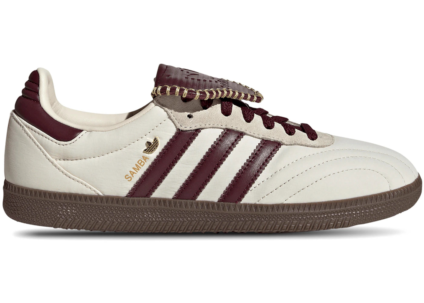 adidas Samba LT Cream White Maroon
