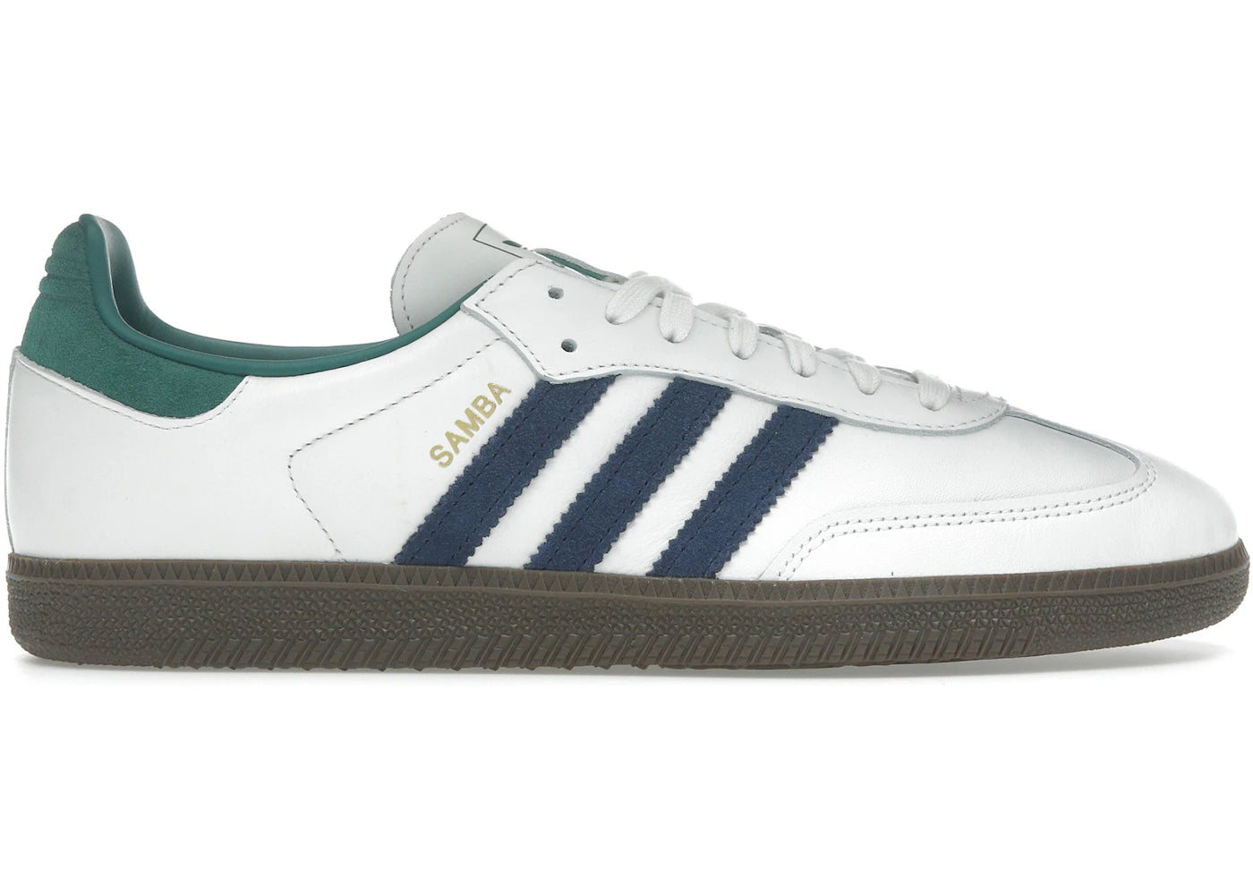 adidas Samba OG-Black White Collegiate Green