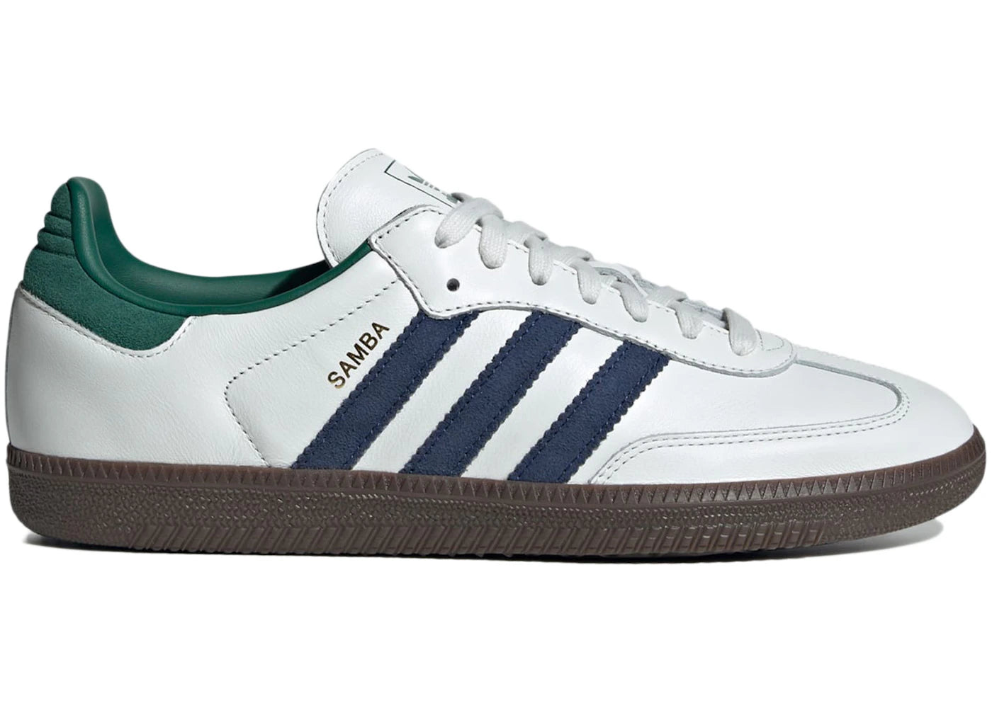 adidas Samba OG-Black White Collegiate Green