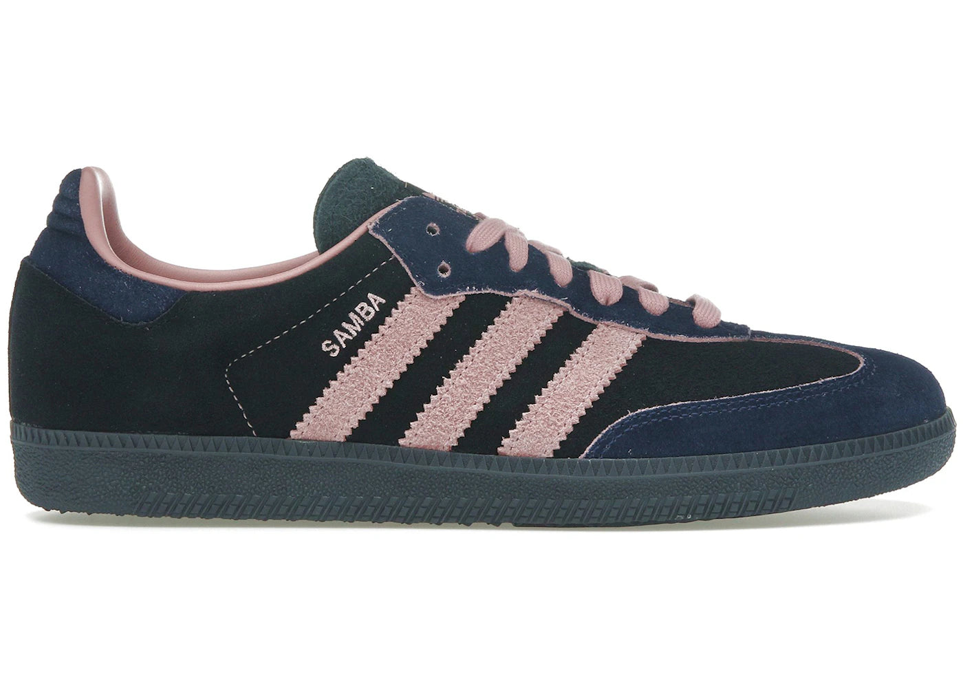 adidas Samba OG-Black Wonder Mauve Indigo (Femme)
