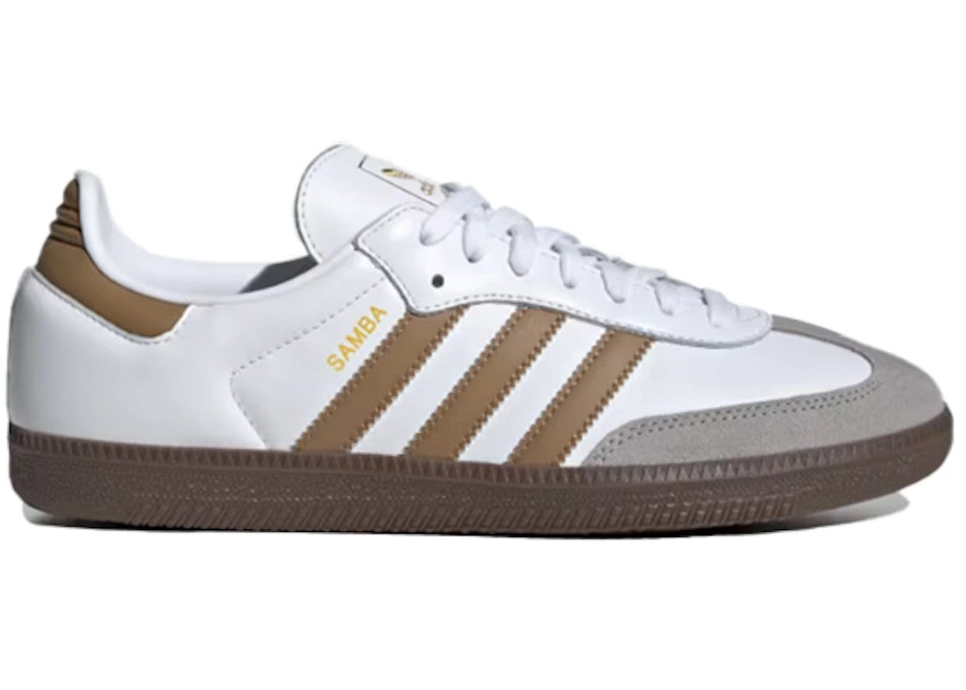 adidas Samba OG-Cloud White Brown Desert