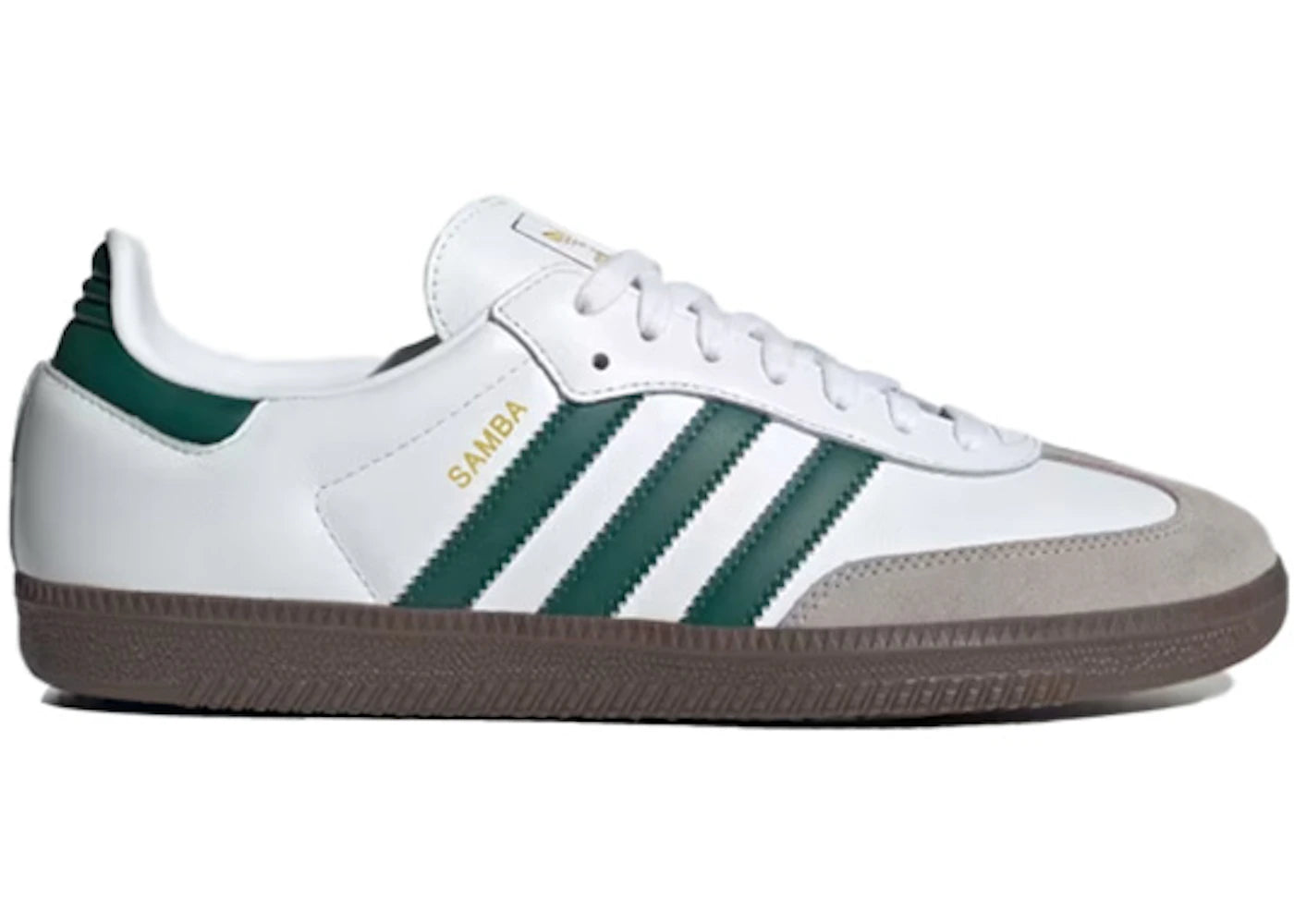 adidas Samba OG-Cloud White Collegiate Green