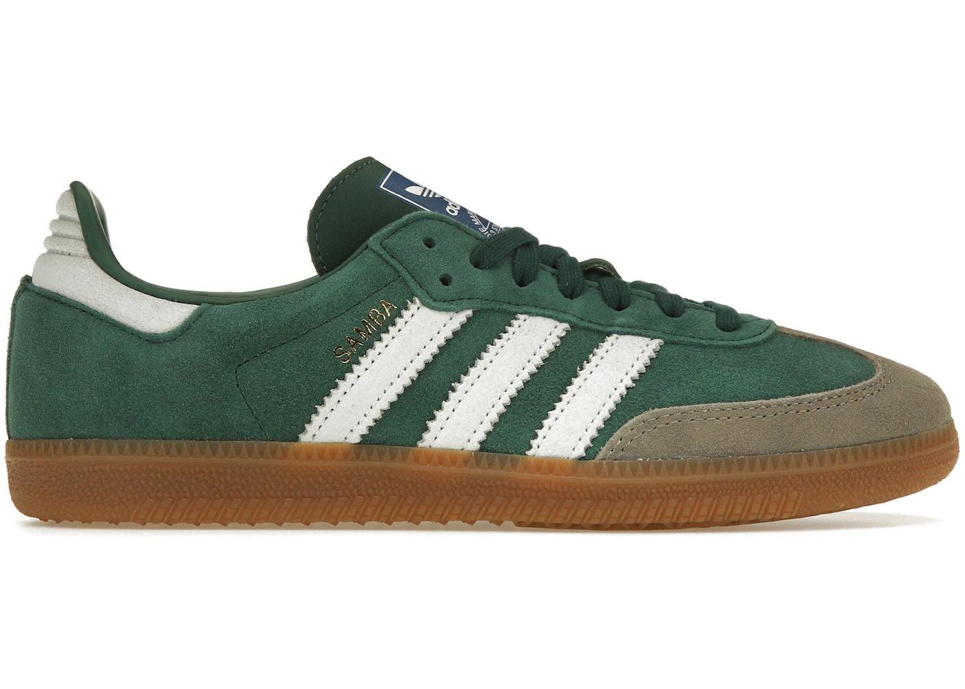 adidas Samba OG-Collegiate Green Gum Grey Toe