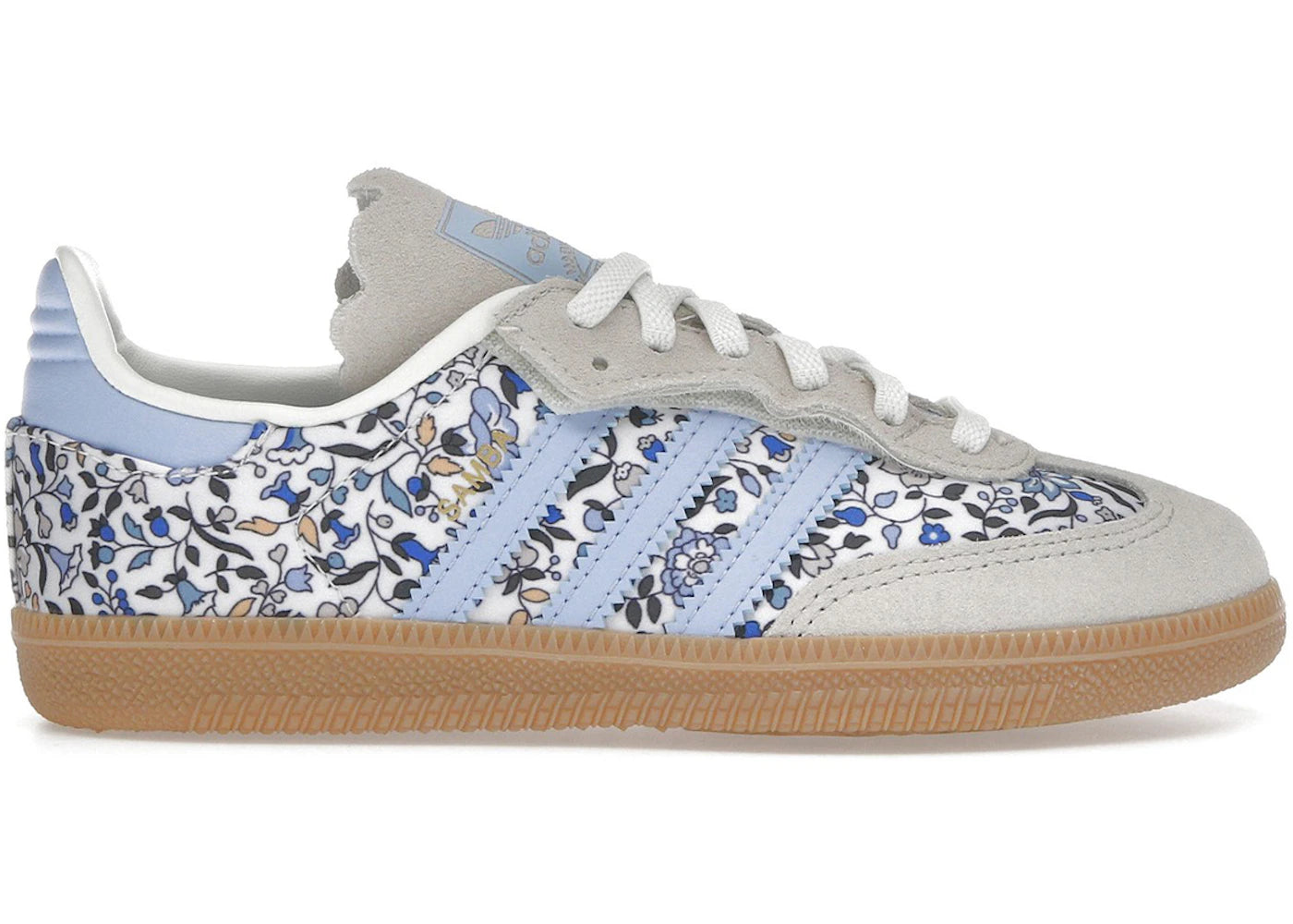 adidas Samba OG Comfort Closure-Liberty London Blue Floral (PS)