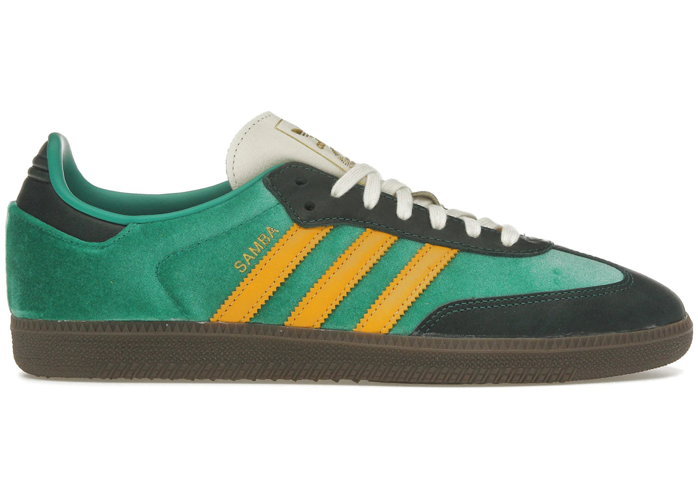 adidas Samba OG-Court Green Preloved Yellow (Femme)