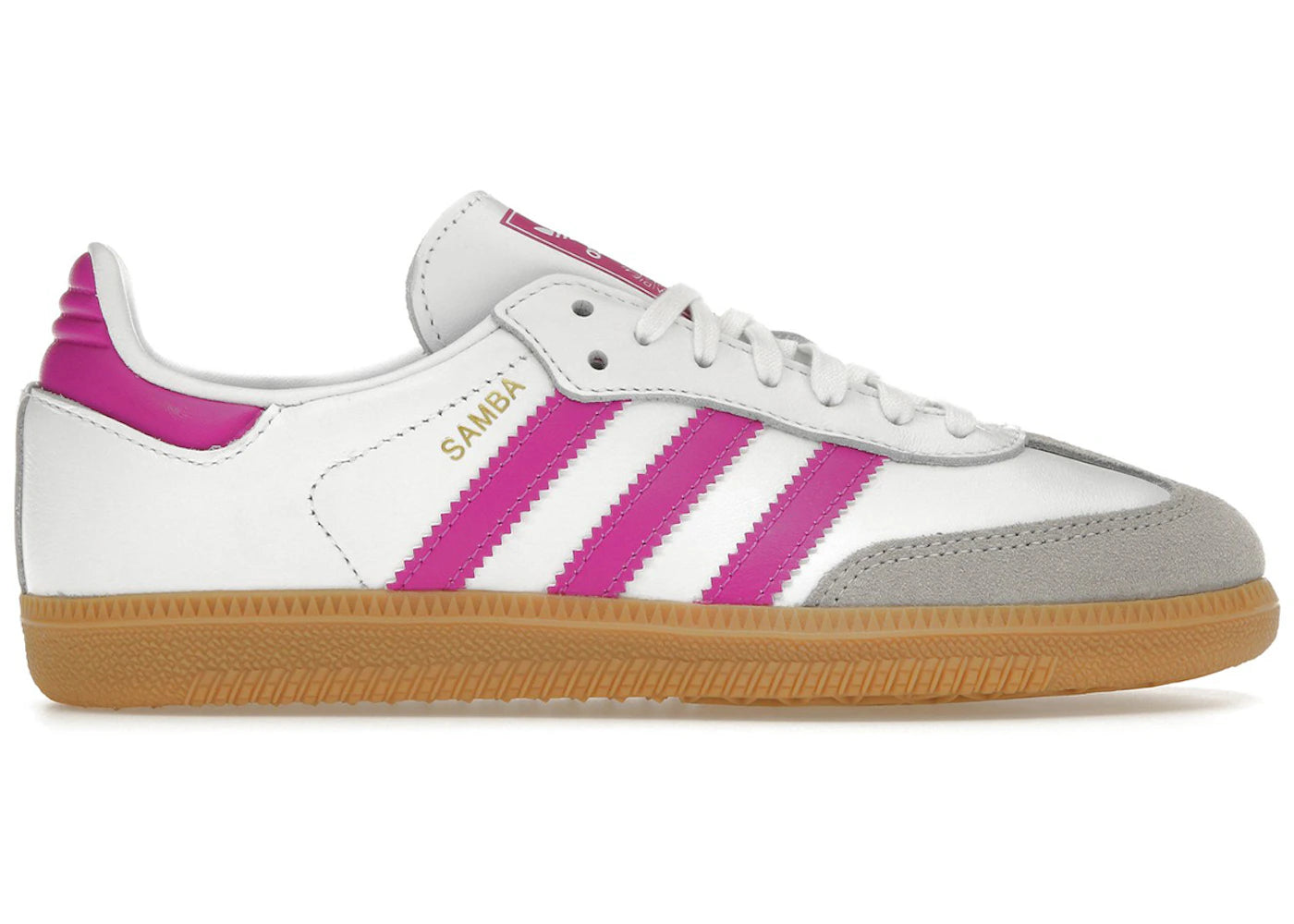 adidas Samba OG-Footwear White Purple (Kids)