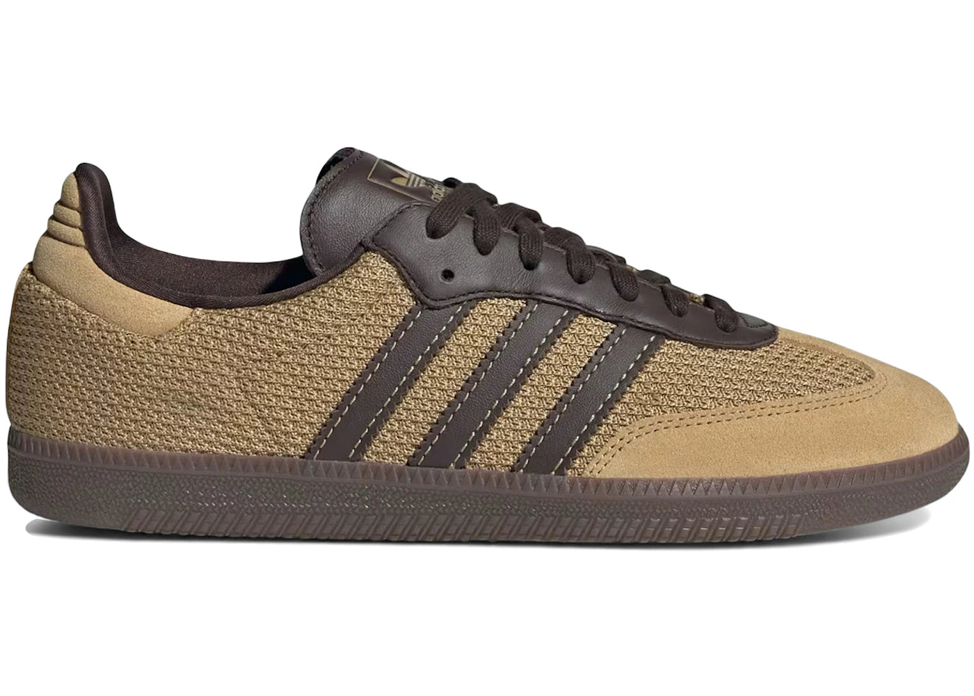 adidas Samba OG-Golden Beige Dark Brown