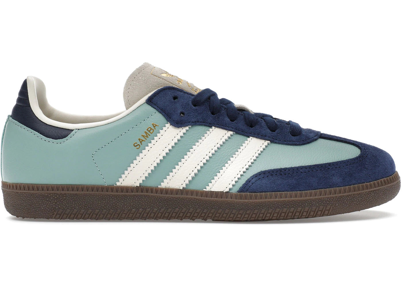 adidas Samba OG-Hazy Green Night Indigo (Women's)
