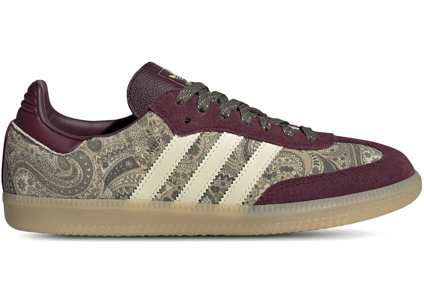adidas Samba OG Liberty London Maroon Warm Vanilla