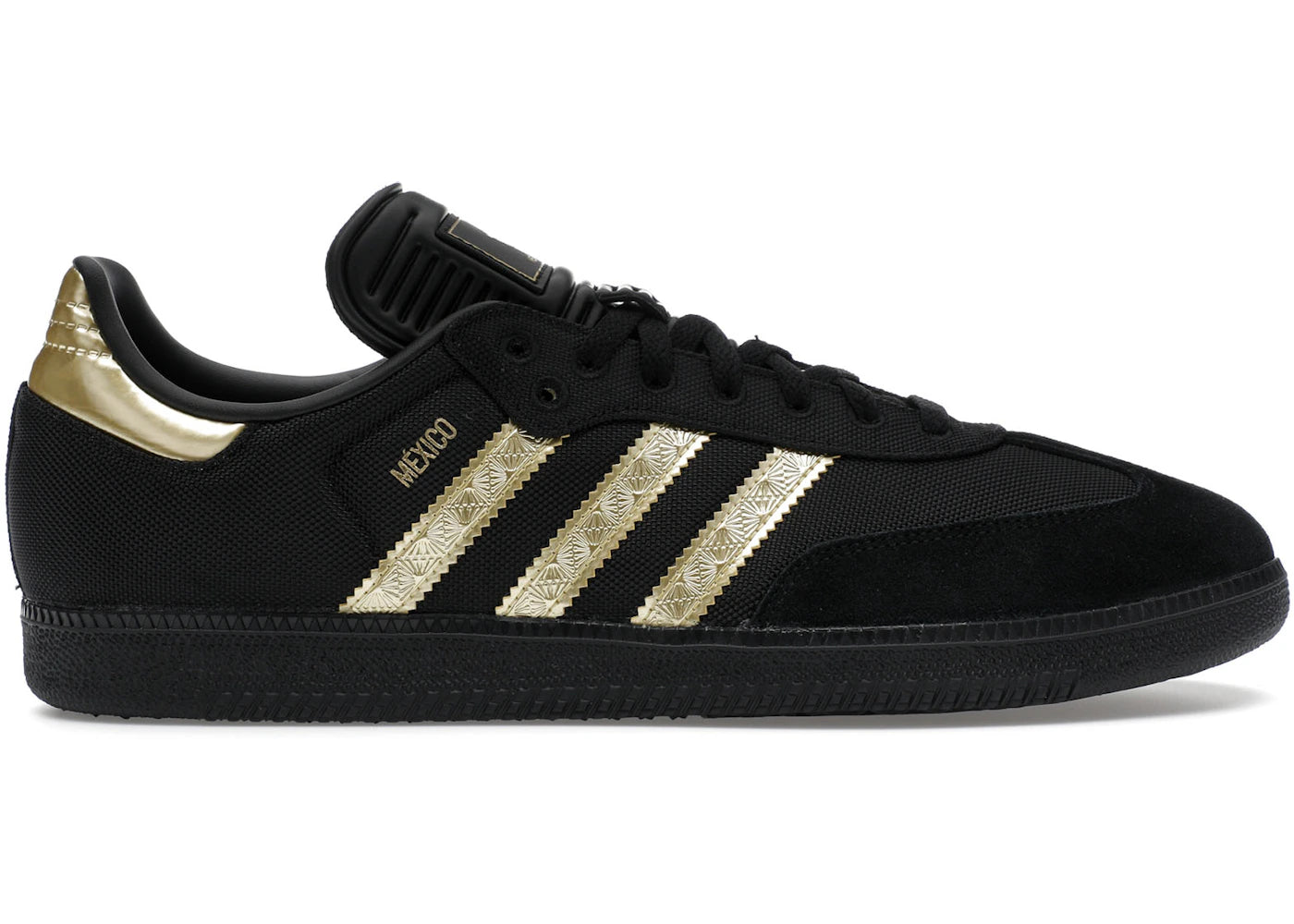 adidas Samba OG-Mexico Black Gold Metallic