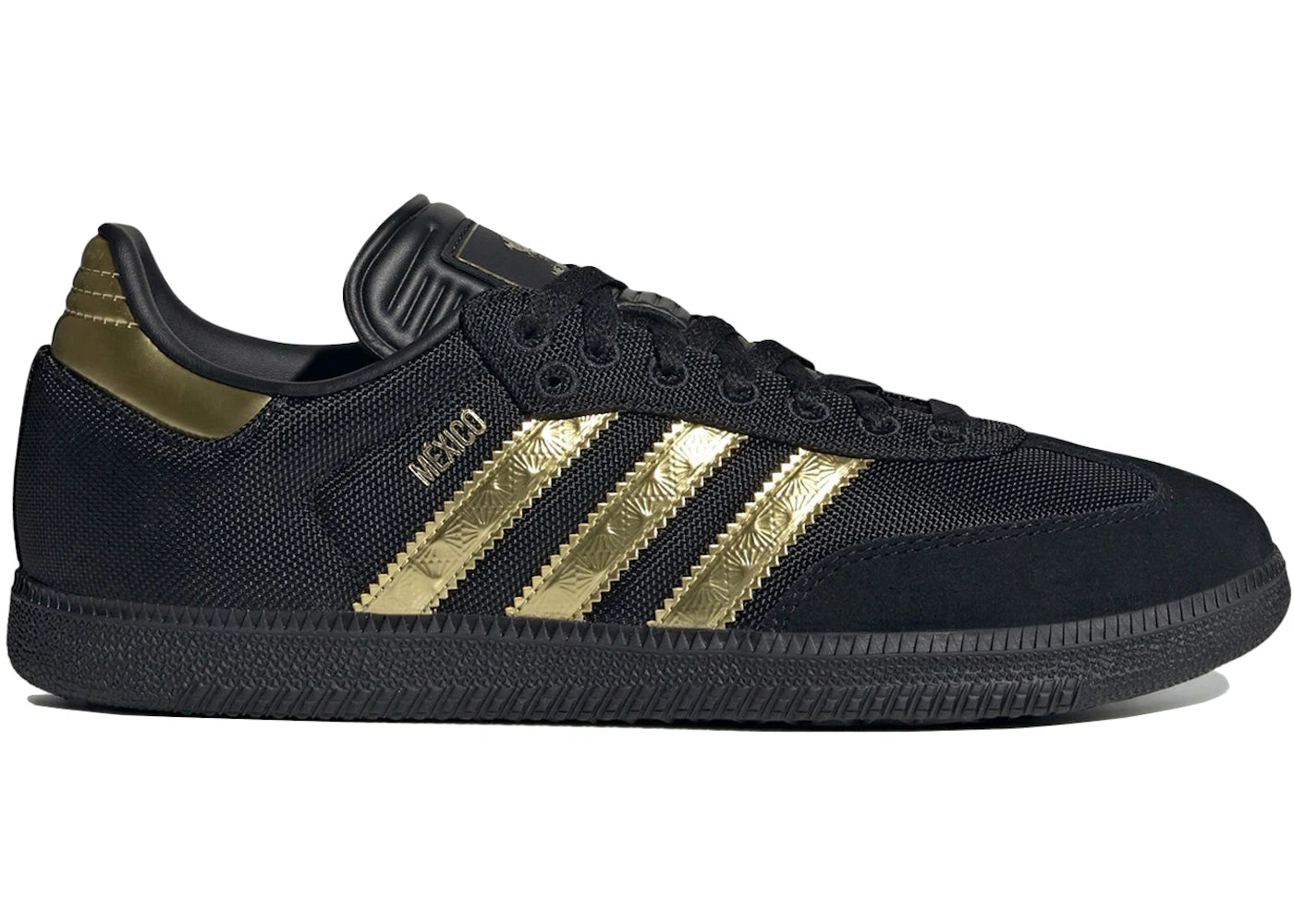 adidas Samba OG-Mexico Black Gold Metallic