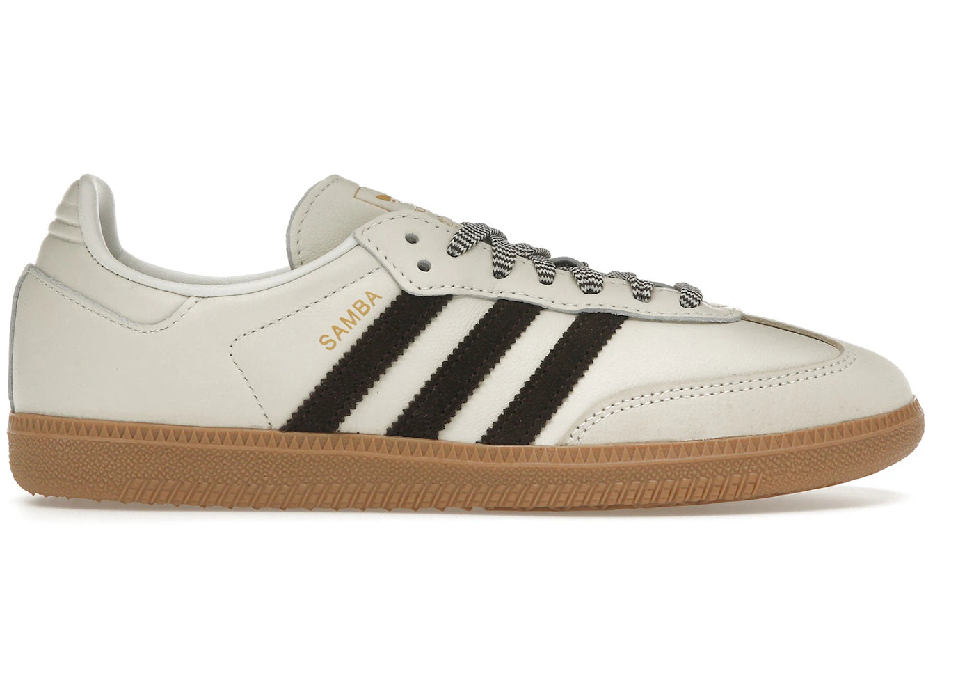 adidas Samba OG-Off White Dark Brown (Women's)