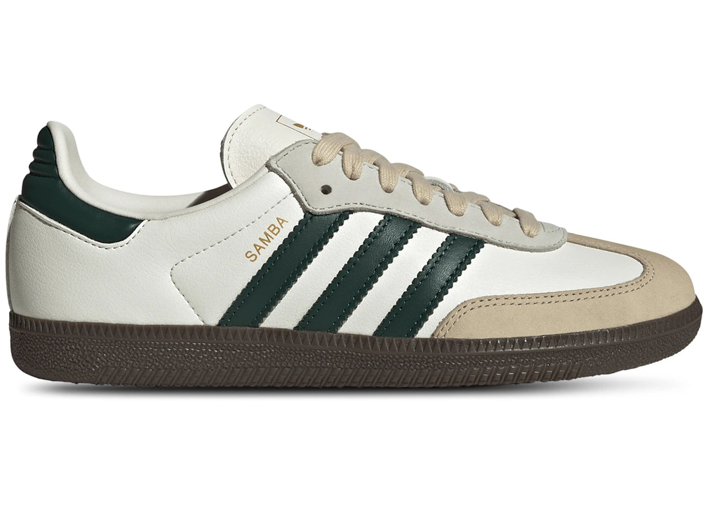adidas Samba OG-Off White Green Sand Strata (Women's)