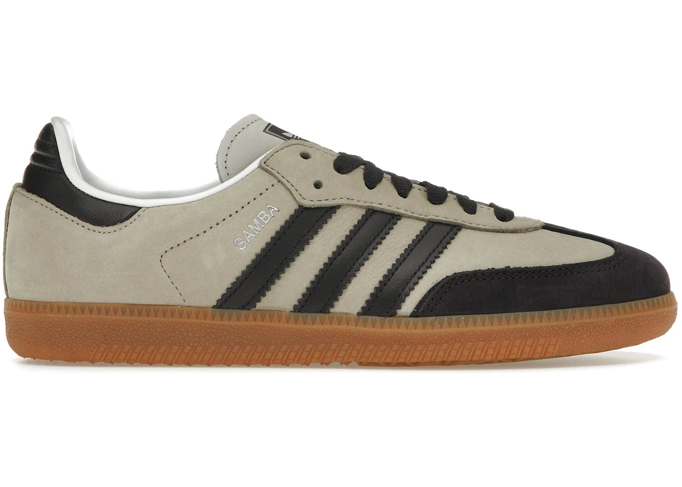 adidas Samba OG - Gris mastic et noir (Femme)