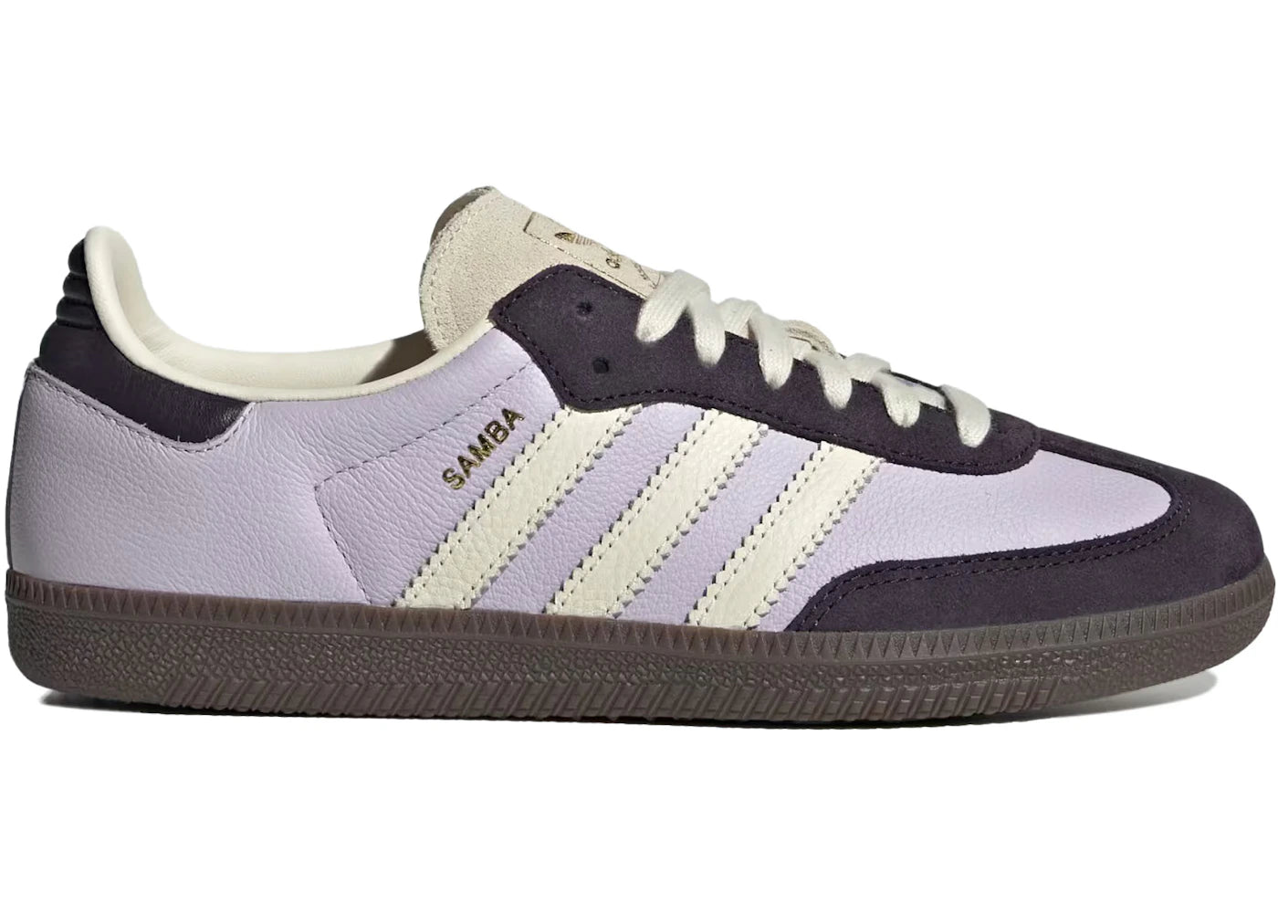 adidas Samba OG-Silver Dawn Aurora Black (Women's)