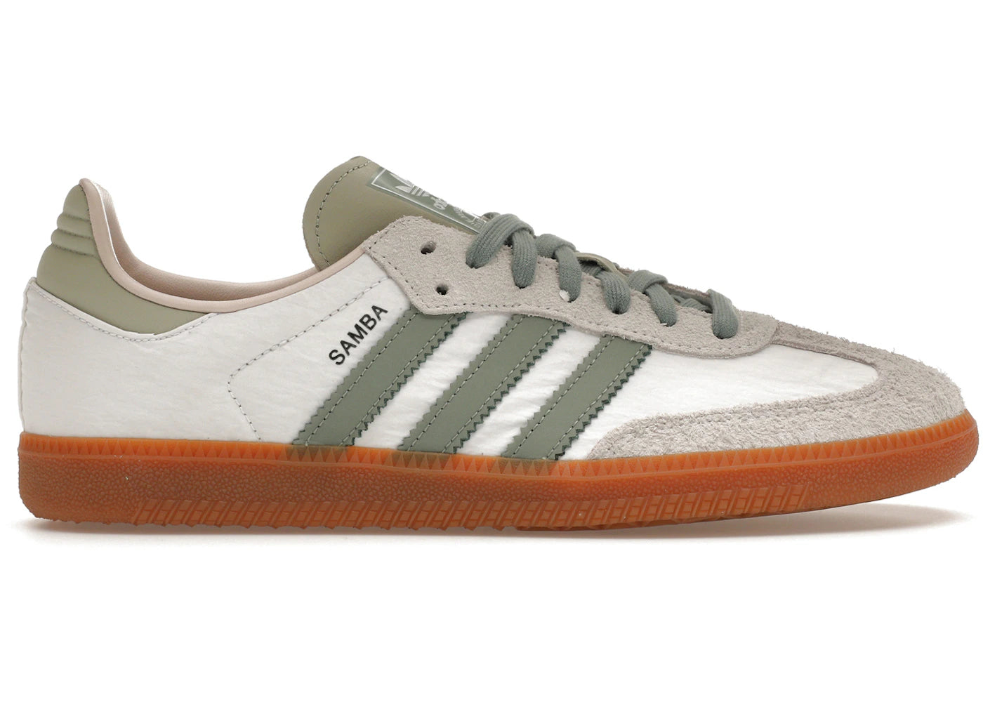 adidas Samba OG-Silver Green Putty Mauve (Women's)