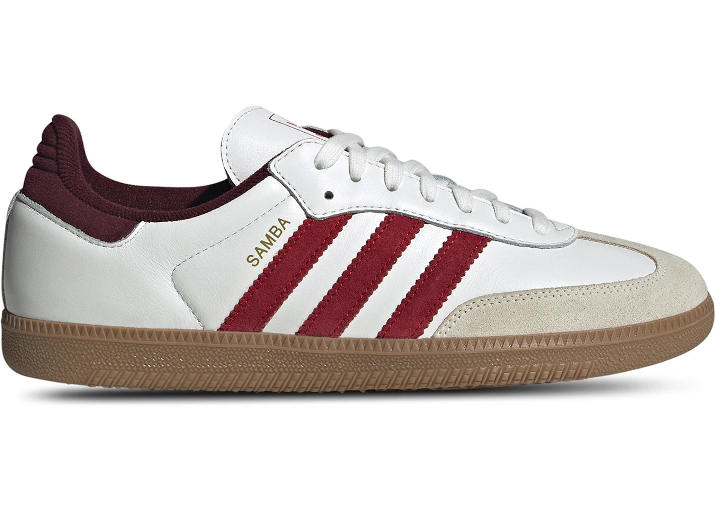 adidas Samba OG-White Better Scarlet Shadow Red