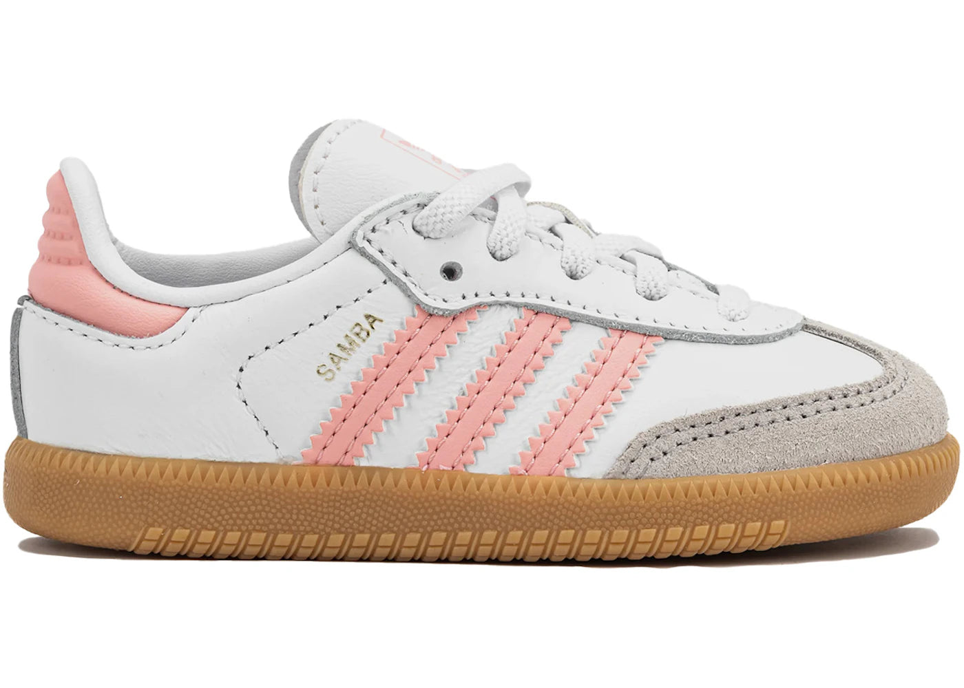 adidas Samba OG-White Coral Pink (TD)