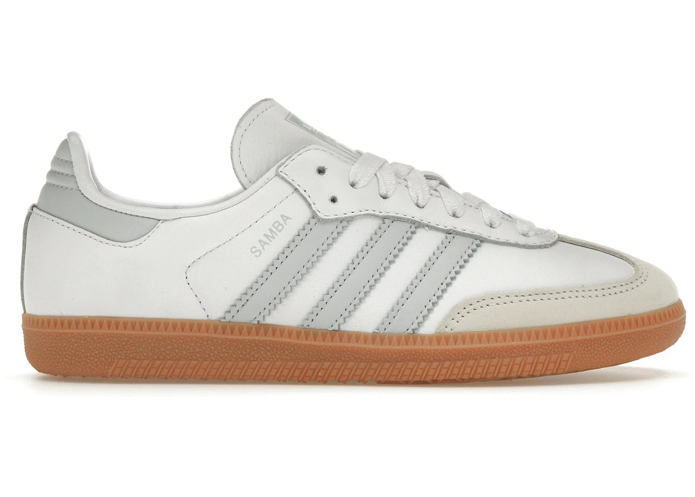 adidas Samba OG-White Halo Blue Gum (Women's)