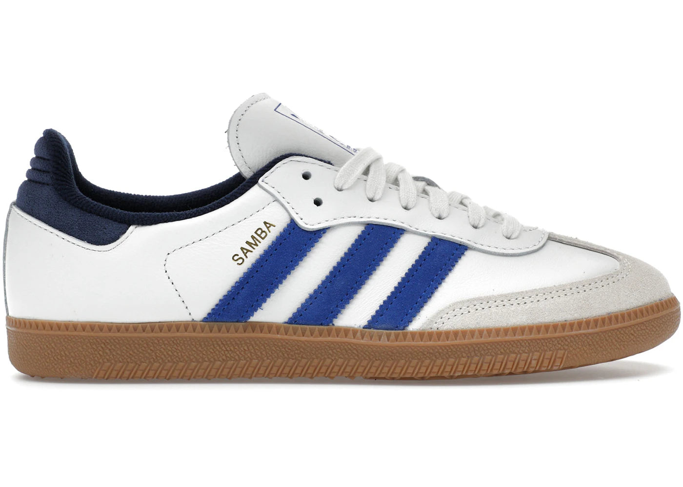 adidas Samba OG-White Royal Blue Night Indigo