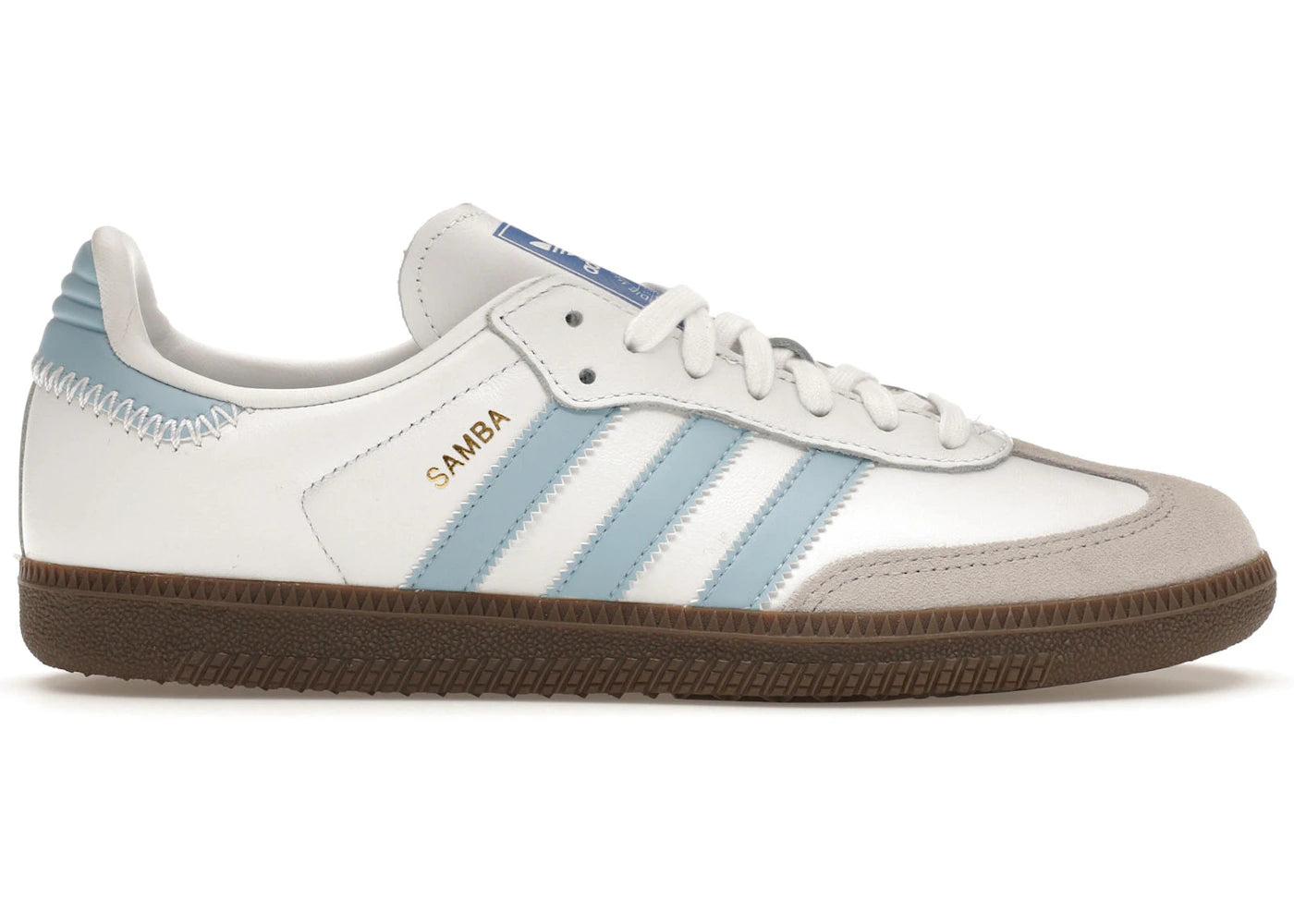 adidas Samba OG-Blanc Ciel Bleu