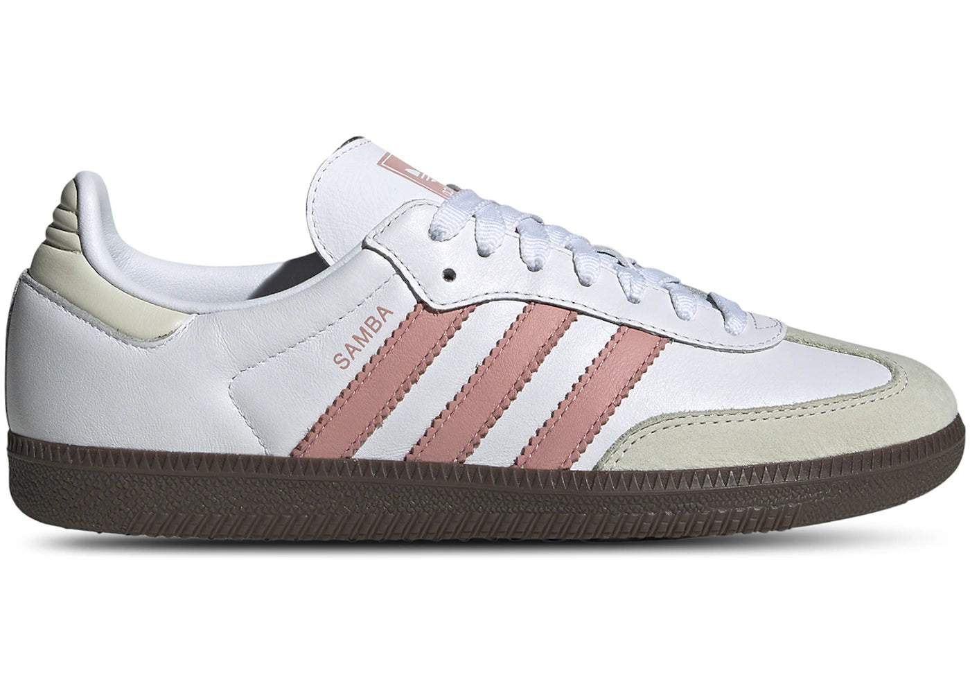 adidas Samba OG-White Wonder Mauve (Women's)