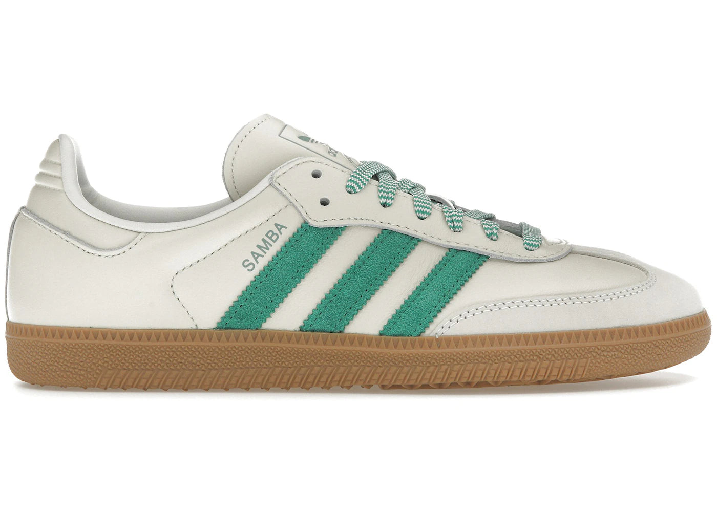 adidas Samba-Off White Court Green (Women's)