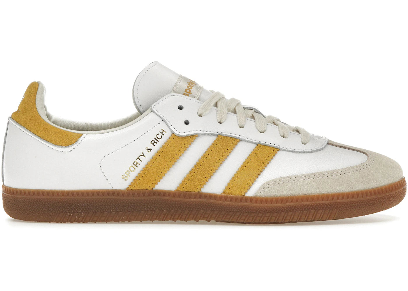 adidas Samba-Sporty & Rich White Bold Gold