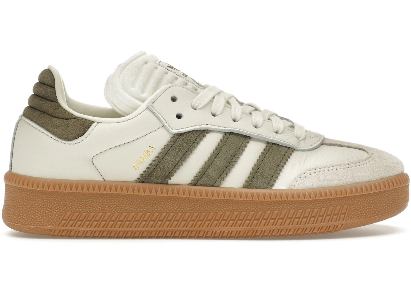 adidas Samba XLG-Ivory Olive Strata