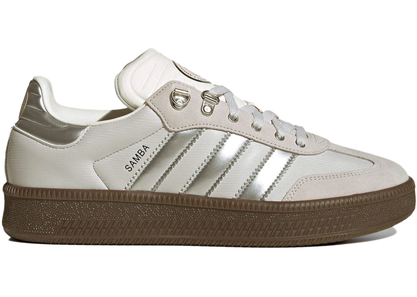 adidas Samba XLG-Off White Silver Metallic