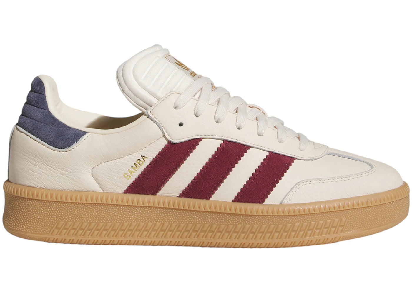adidas Samba XLG-Wonder White Shadow Red Gold Metallic