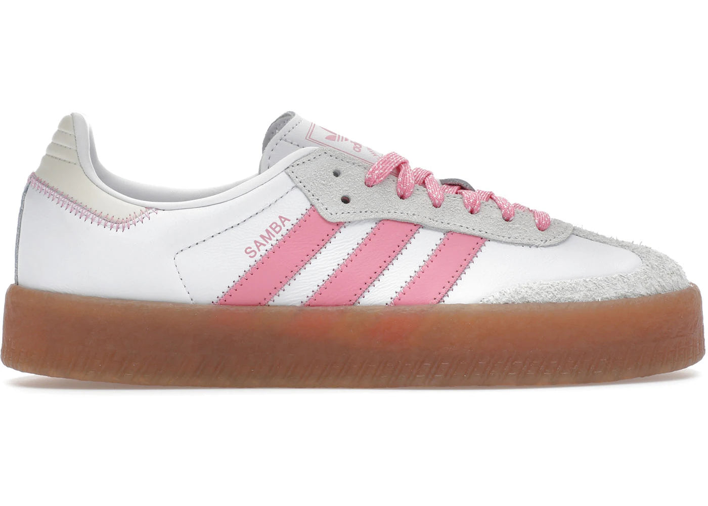 adidas Sambae-Cloud White Bliss Pink (Women's)