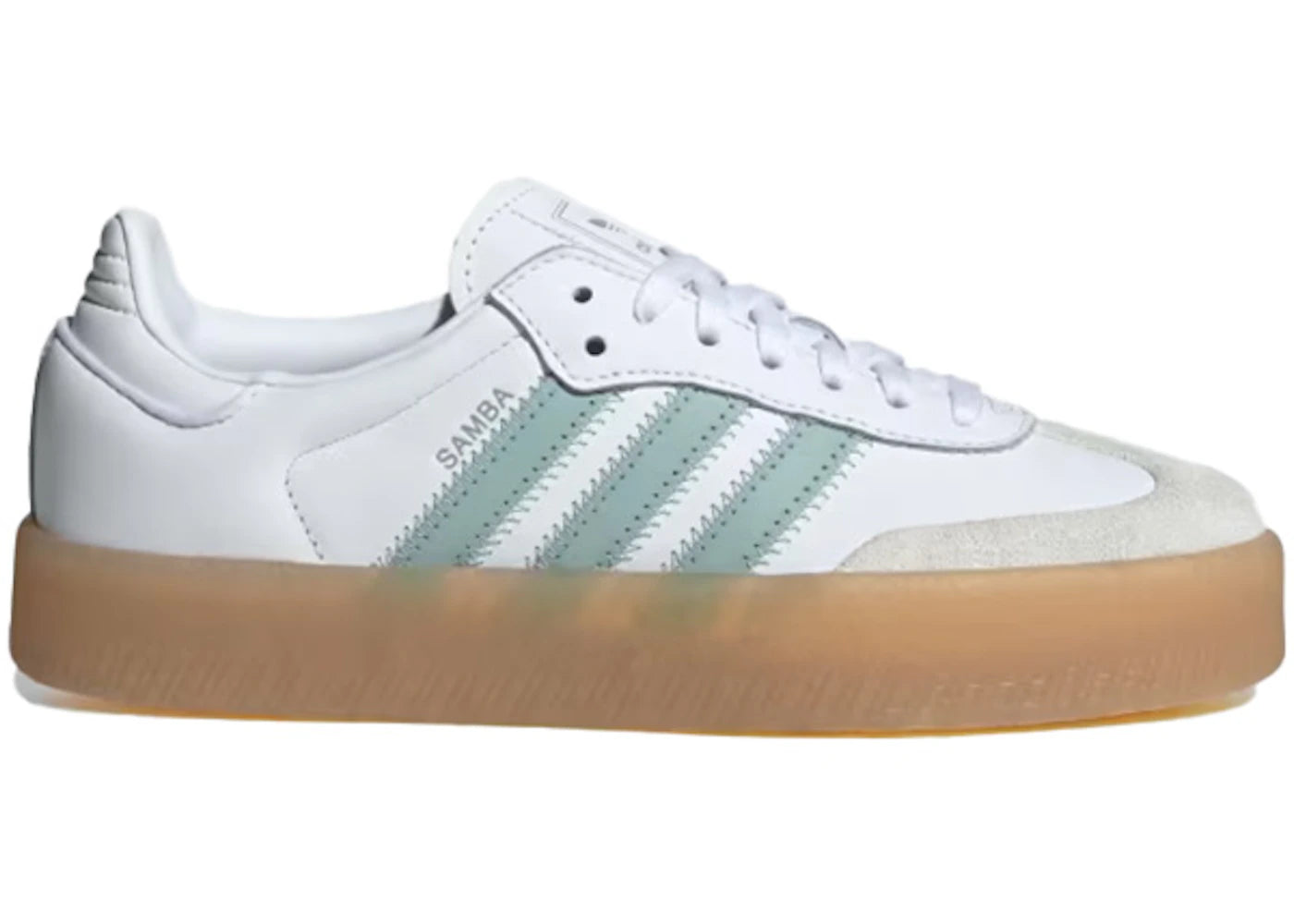 adidas Sambae-Cloud White Wonder Blue (Women's)