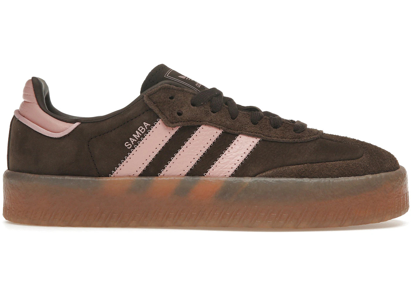 adidas Sambae-Dark Brown Wonder Mauve (Women's)