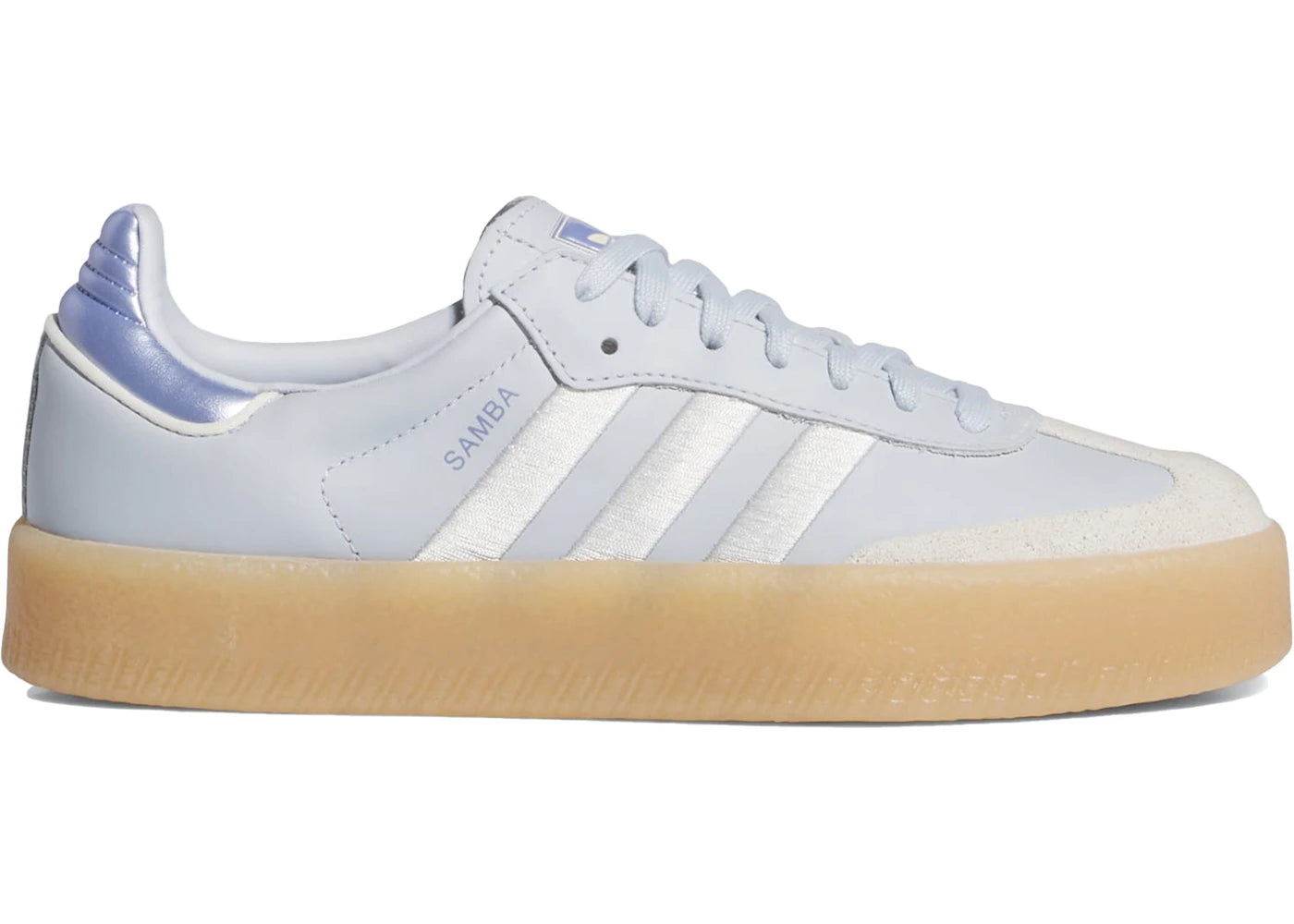 adidas Sambae-Halo Bleu Bleu Étincelle Métallisé (Femme)