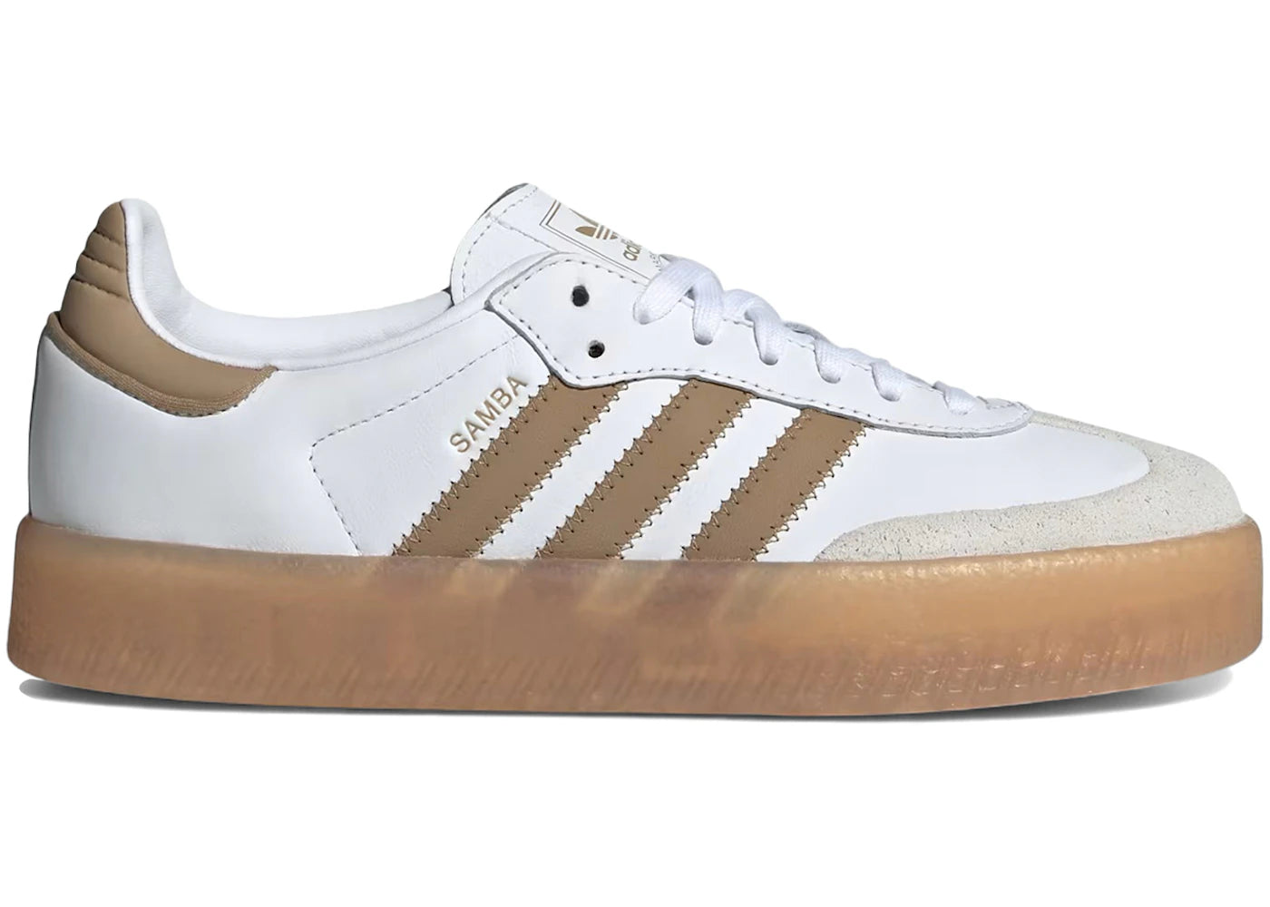adidas Sambae-White Off White Cardboard (Women's)