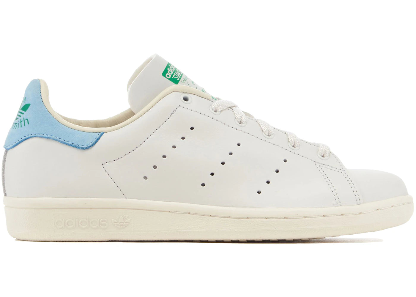 adidas Stan Smith années 80 - Blanc Bleu Rose Dépareillé