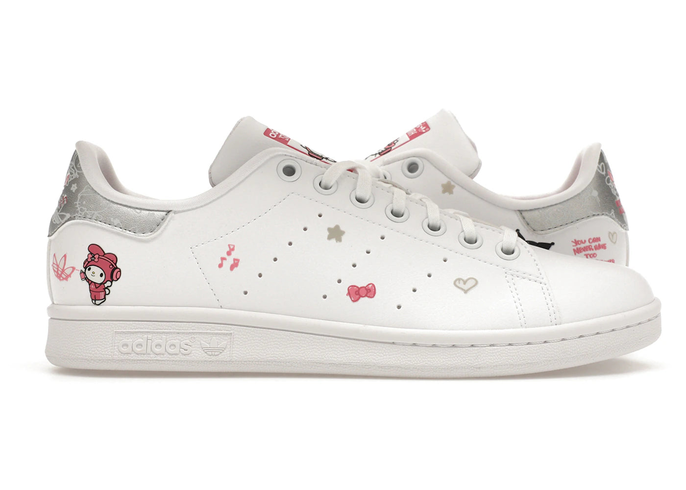 adidas Stan Smith-Hello Kitty And Friends Cloud White Core Black Pink Fusion (GS)